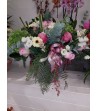 composizione fiori freschi in vaso